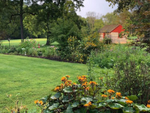 Jacobsburg Historical Society garden