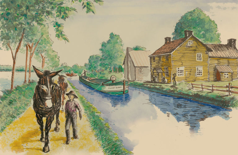 Tales of the Towpath illustration